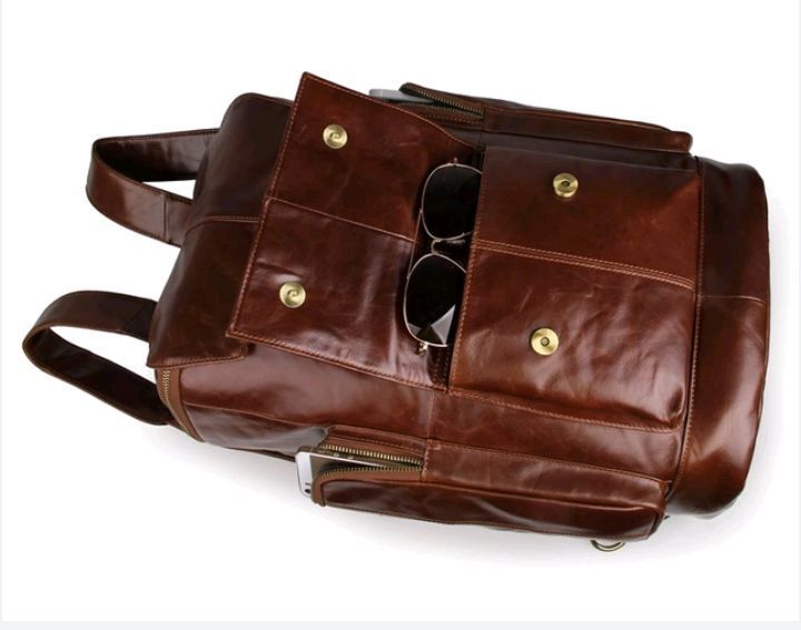 Leather Backpack Bag 05