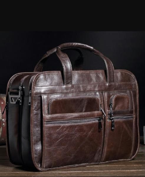 Leather Office Bag 05