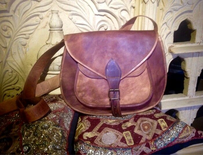 Natural Leather Bag 03