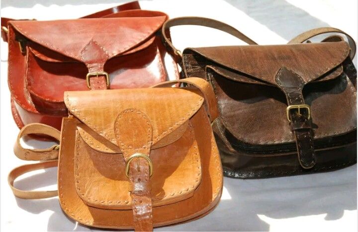 Natural Leather Bag 05