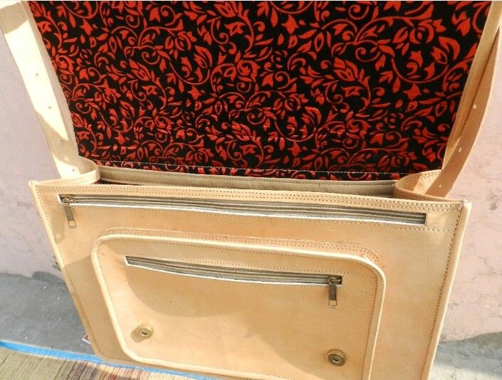 Natural Leather Bag 07