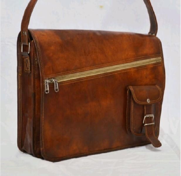 Natural Leather Bag 09