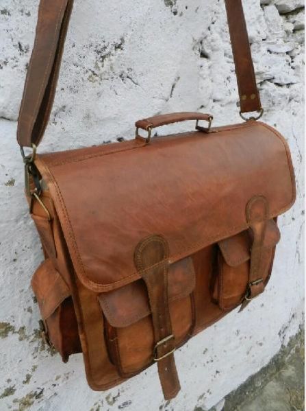 Natural Leather Bag 11