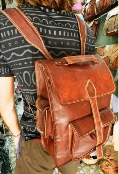 Natural Leather Bag 15