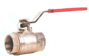 Two Piece Flanged End Ball Valve 01