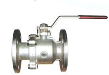 Two Piece Flanged End Ball Valve 02