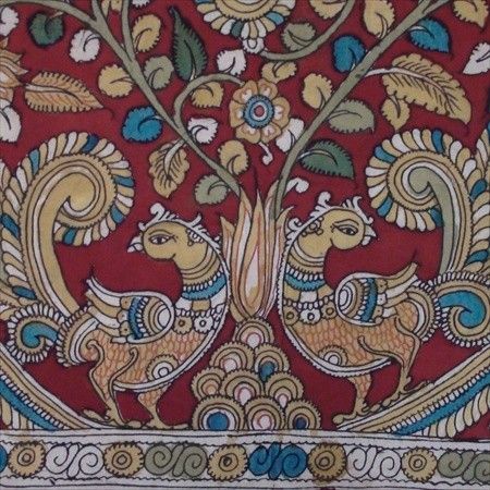 Kalamkari Print Fabric 01