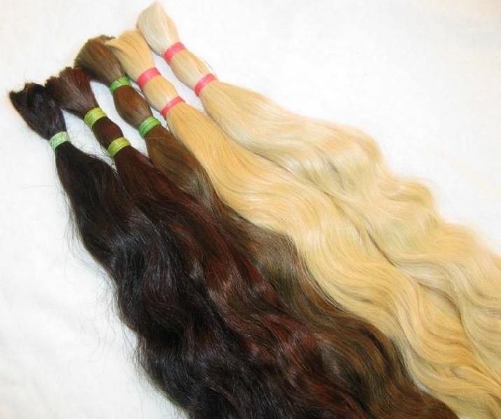 Remy Single Drawn Bulk Hair 08