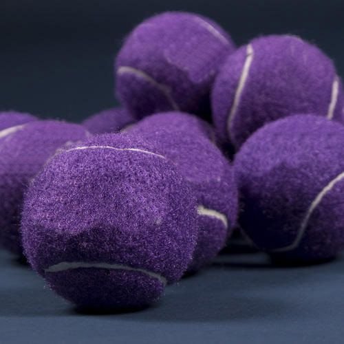 Purple Tennis Ball