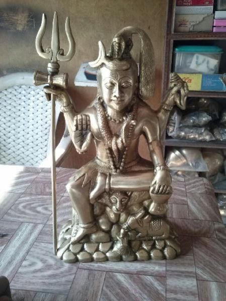 Brass Shiva Statue 01