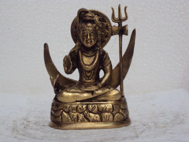 Brass Shiva Statue 02