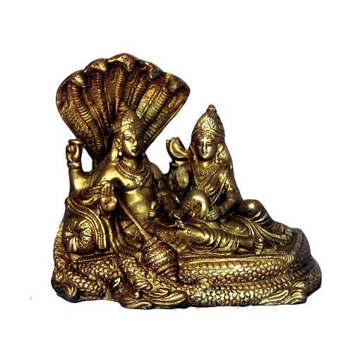 Brass Vishnu Statue 01