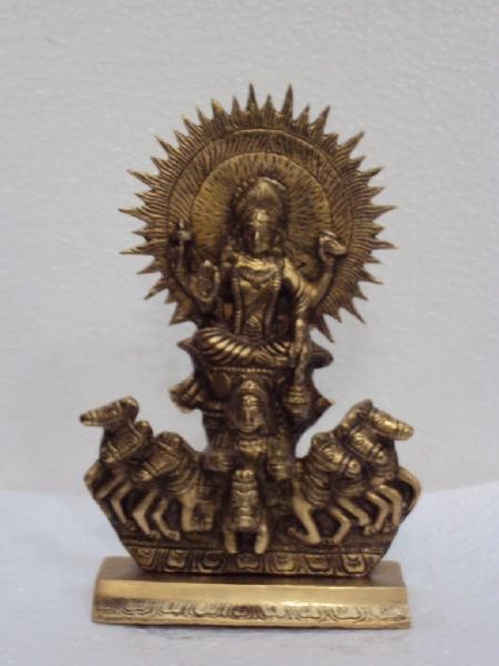 Brass Vishnu Statue 02