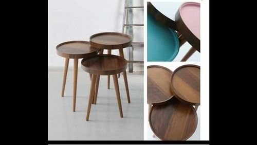 Wooden Stool 02