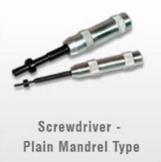 Screwdriver - Plain Mandrel Type