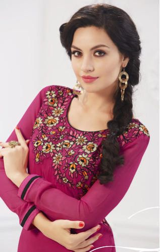 Embroidered Georgette Kurti 03