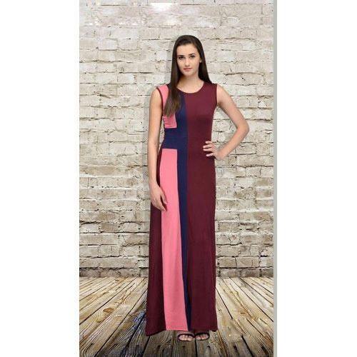 Party Wear One Piece Dress 03