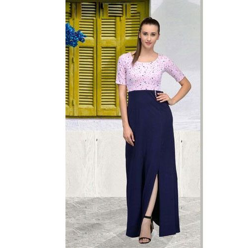 Party Wear One Piece Dress 04