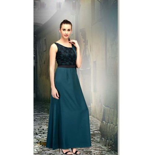 Party Wear One Piece Dress 06