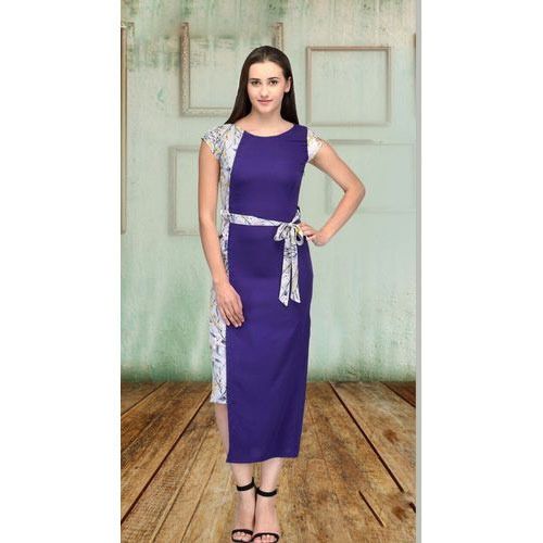 Party Wear One Piece Dress 08