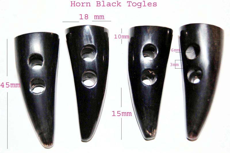 Horn Toggle Natural 01