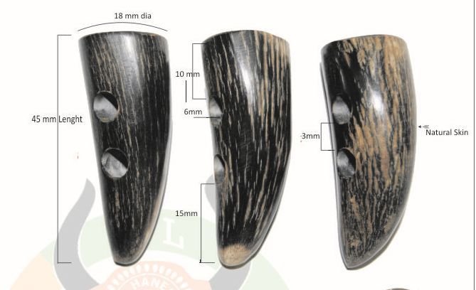 Horn Toggle Natural 05