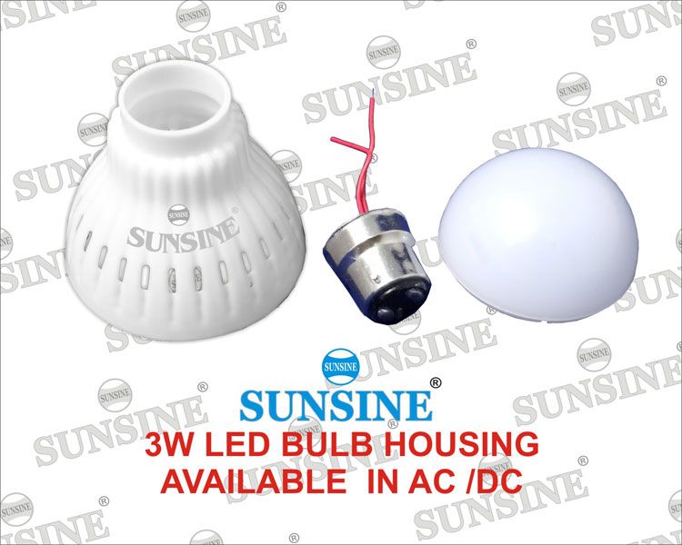 LED Bulb Housing (3W)