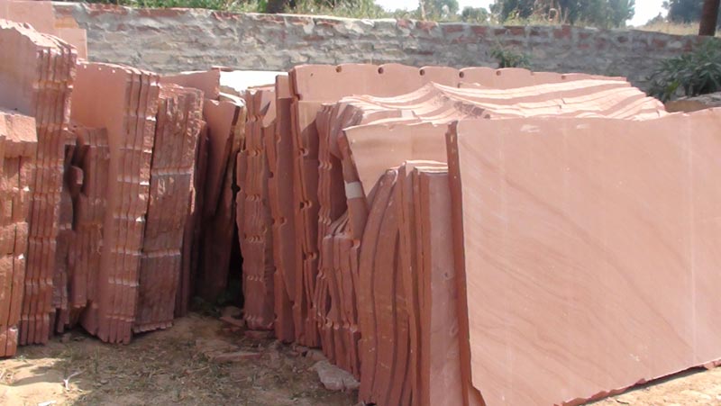 Indian Red Sandstone