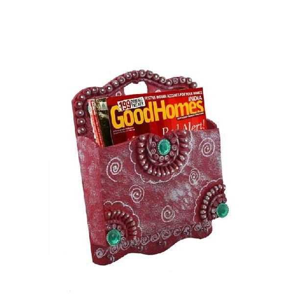 Wooden Magazine Stand 05