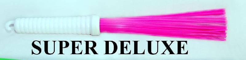 Super Deluxe Plastic Stick Broom