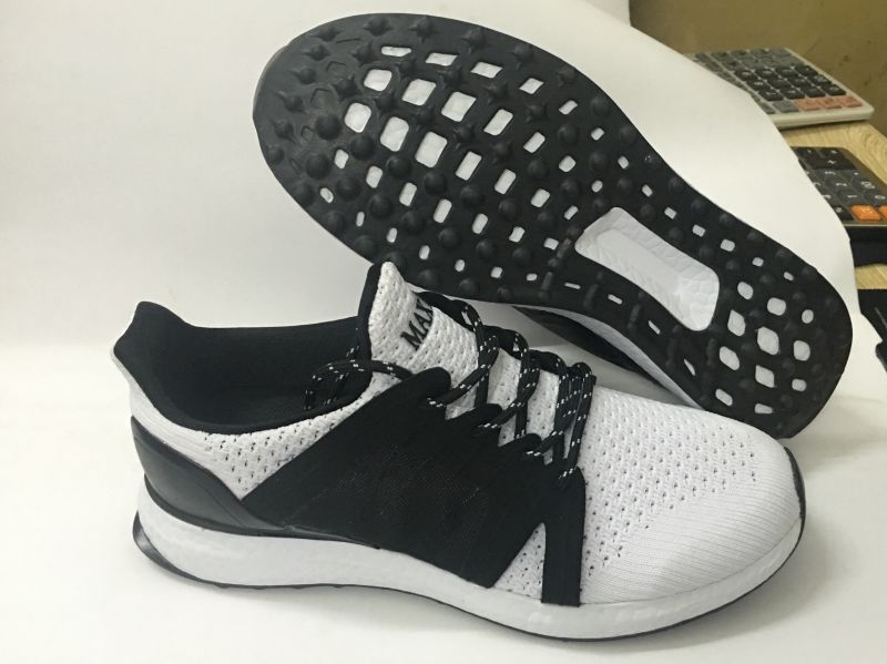 MTS-0916 Blk Wht Footwear