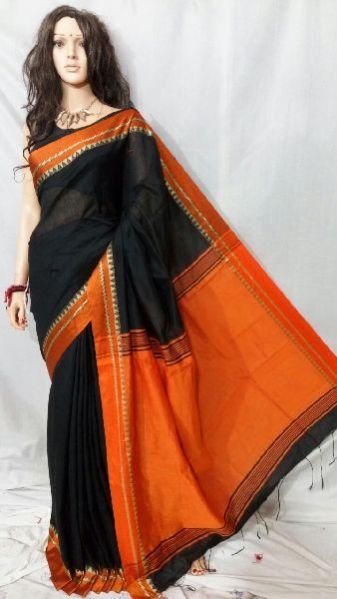 Silk Cotton Saree With Blouse 06