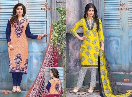 Ladies Cotton Suit 04