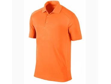 Mens Orange Mercerised T-Shirt