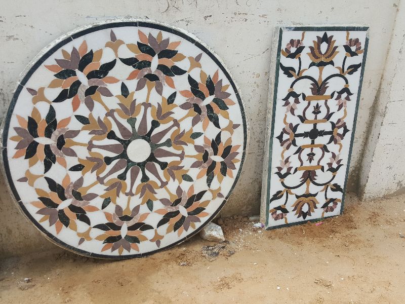 Decorative Marble Rangoli 06