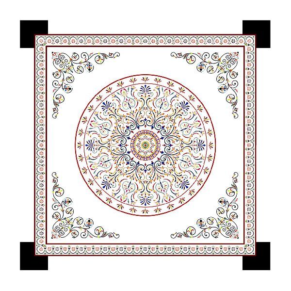 Decorative Marble Rangoli 10