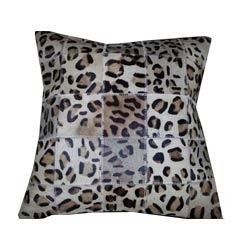 Animal Print Leather Cushion Cover 02