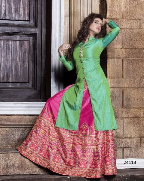 24113 Ladies Lehenga Suit