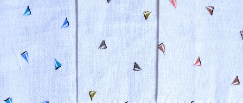 Khadi Screen Printed Fabric 01