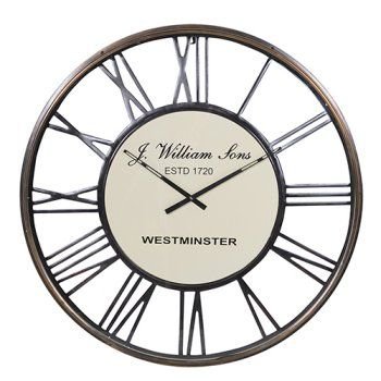 Metal Wall Clock 12