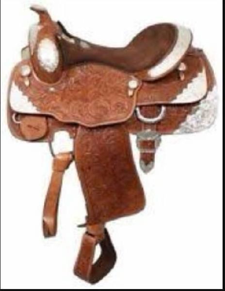 Horse Western Saddle 01