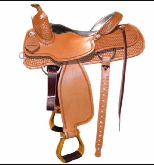 Horse Western Saddle 02