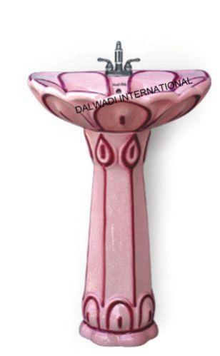 Vitrosa Pedestal Wash Basin 04