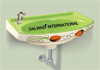 Wall Mounted Wash Basin (18x12 vitrosa) 03