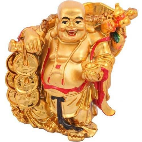Feng Shui Laughing Buddha with All Symbol Statue