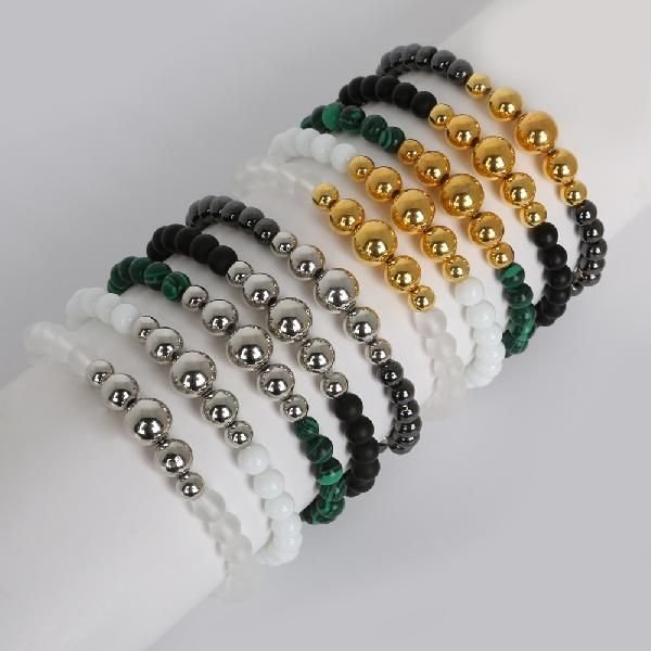 Plastic Beaded Bangles 02