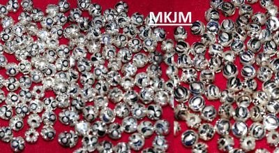 Silver Seamless Bead 02