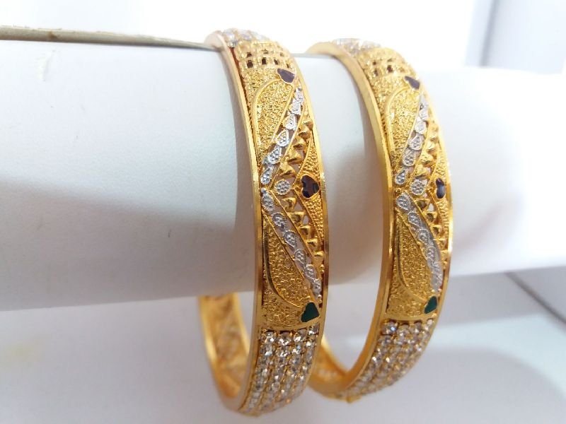 10mm Diamond Metal Bangles 03