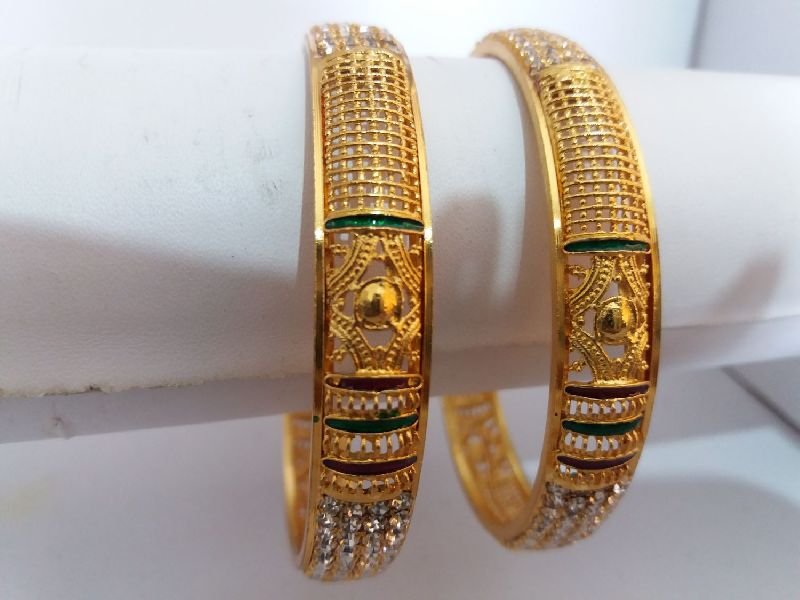 10mm Diamond Metal Bangles 04