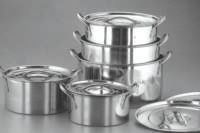 TF-3003 Shallow Stainless Steel Stock Pot